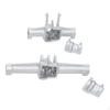 1/18 Trucks Model Car Aluminum Alloy Front Rear Axle Housings Spare Parts