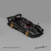 Diecast Original 1:64 Scale Pagani Zonda R Simulation Alloy Car Model Collection Decoration Toy Gift Souvenir Display