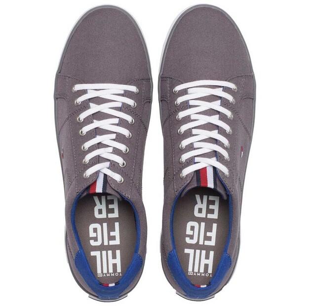Tommy Hilfiger Canvas Lace Up Sneakers