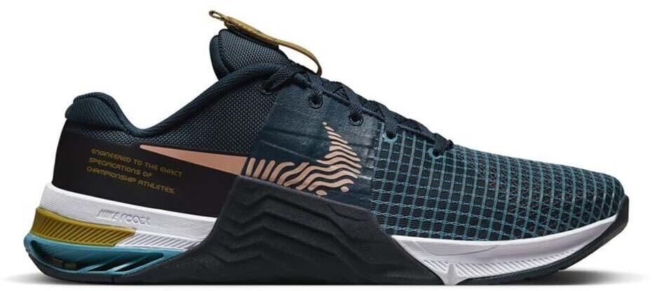 Кроссовки Nike Metcon 8 (DO9328-401) armory navy/obsidian/cerulean/arctic orange