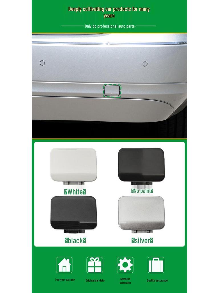 Compatibil cu 09-13 Mercedes-Benz Clasa E W212 Capac Cârlig de Remorcare Bara Spate 2128850326.