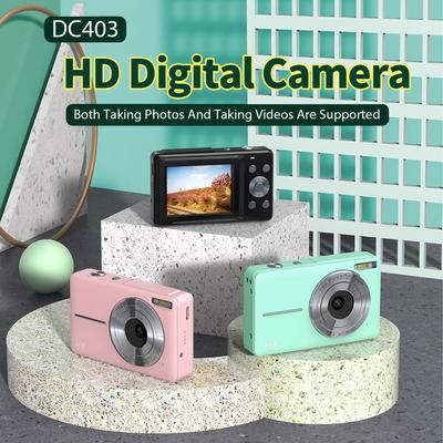FHD 1080P 44MP Digitální fotoaparát pro fotografování Děti s 16x zoomem Kompaktní fotoaparáty Point and Shoot Cestovní fotoaparáty pro děti