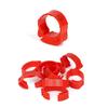 10-50PCS High-quality Chicken Foot Ring 5 Colors Numbered Identification Leg Rings Clip For Poultry Chickens Ducks Geese Parrot