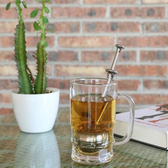 Prachovka na mouku Potravinářská Zatahovací Nerezová Jednoruční ovládání Sítko na mouku na pečení