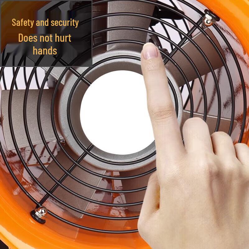 Junlun 12-inch Portable Axial Flow Fan CN Plug (adapter Included)