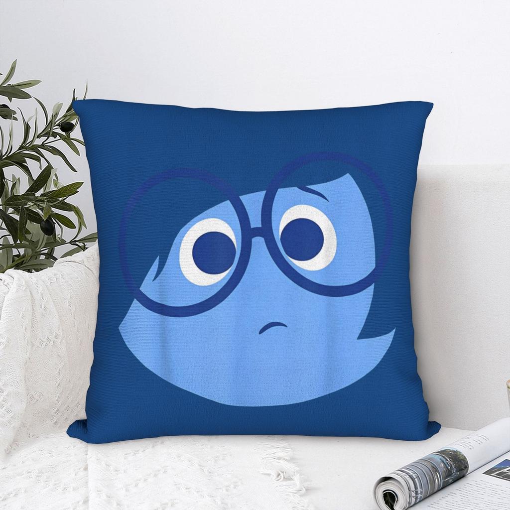 Insides Outs Colorful Circle Group Shot Square Pillowcases Polyester Home Cushion Case Creative Decor Pillowcase