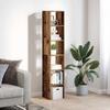 VidaXL Bookcases 2 Pcs Stackable Old Wood Engineered Wood, Shelf, Bookshelf, Book Stand, Cabinet of 858818