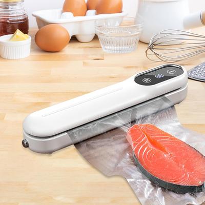 Vakuový uzavírací přístroj Saver Food Packer pro chléb, domácí mořské plody, bílý