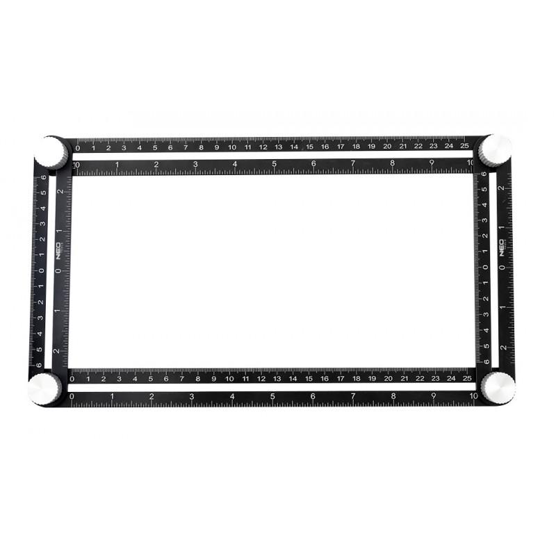 ANGLE RULER, 4 ARMS - T N72-350