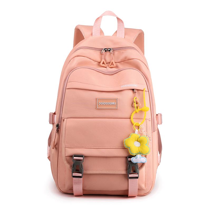 High Quality Waterproof Nylon Women's Backpack Teen Student School