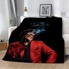 The Weeknd XO Minimalist Poster Printed Blanket Picnic Blankets Warm Blanket Soft and Comfortable Home Travel Birthday Gift