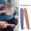 Kattkam Slitstarkt mjukt hårborttagningsmedel Bekväm sällskapsdjur tungformad borste Katt husdjursvård kam husdjurstillbehör