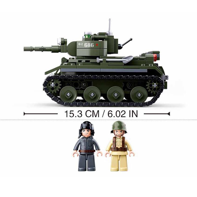 SLUBAN WW II Esercito USA Higgins Landing Craft Nave da Guerra Blocchi da Costruzione Barca Armata Marina Seconda Guerra Mondiale Moc Bricks Modello Classico Giocattolo