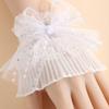 Detachable Lace Short Wrist Flared Cuffs Coat Mesh Fake Sleeves Ruffles Wristband Lolita Decorative Accessories