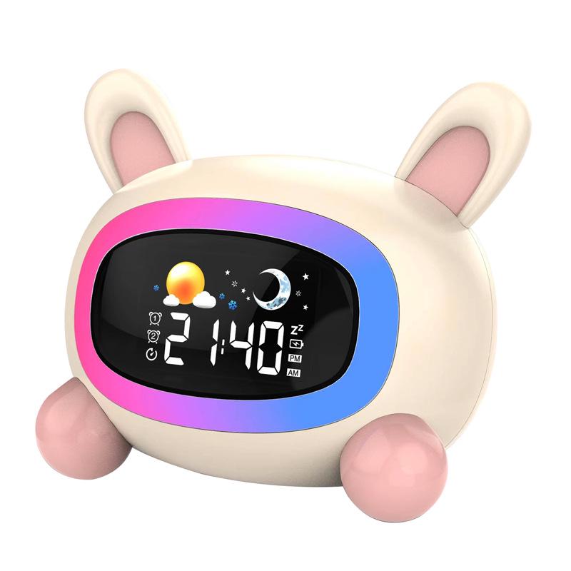 Children's Sleep Training Alarm Clock - Cartoon Design