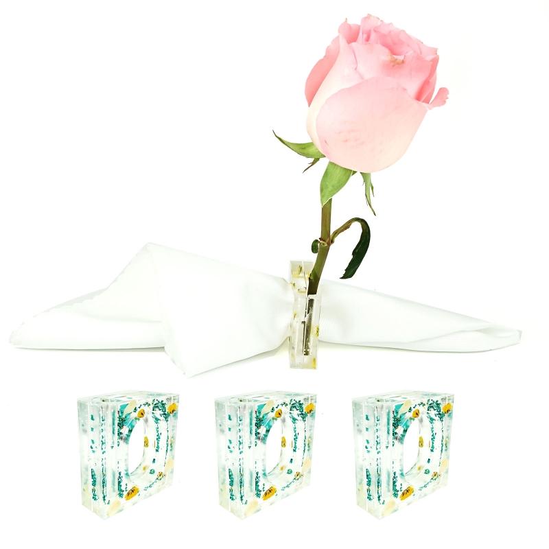 Silikonová forma na kroužky na ubrousky, pryskyřičná forma, epoxidová forma na ubrousky, pro kutily, řemeslné dekorace do domácnosti, na vánoční párty a večírek.