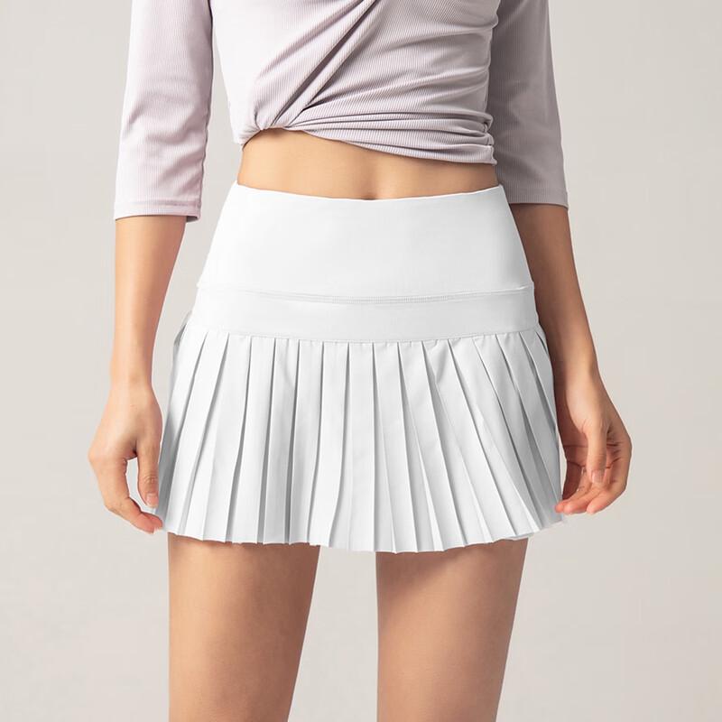 Tangjun Anti-Exposure Pleated Sports Skirt
