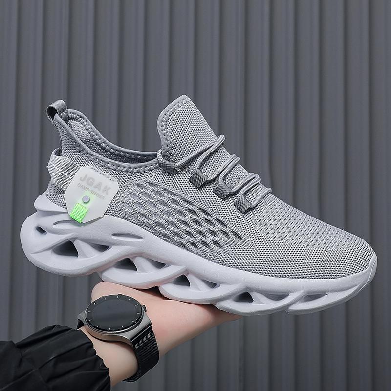 Summer Men's Large Size Lightweight Breathable Mesh Shoes Men's Sneakers Running Shoes Tennis Sports Men's Shoes