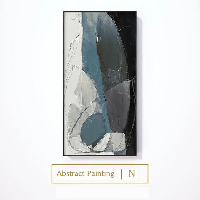 Moderne Abstrakte Ölgemälde Druck Auf Leinwand Nordic Poster Wand Kunst Bilder Für Raum Dekor Ästhetische Wohnkultur Luxus Cuadros