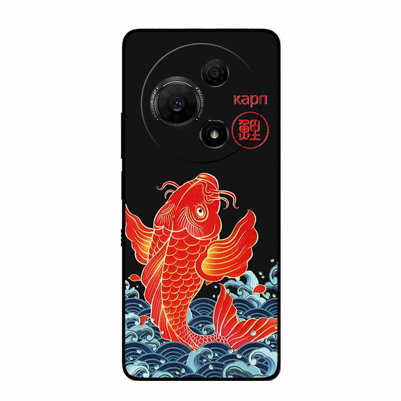 3D Relief Embossed Cover For TCL 60 NxtPaper 4G Case Soft Silicone Back Cover For 60 NXTpaper 4G 3D Relief Funda TCL 60 NXTpaper