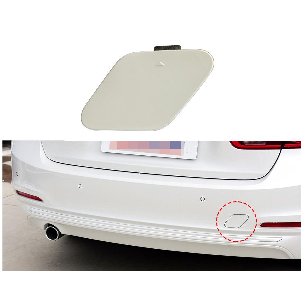 Für BMW 3er F30 Heckstoßfänger Anhängerabdeckung Hintere Abschlepphakenlochabdeckung Version 51127438417 2016-