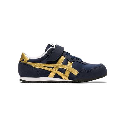 Ténis Onitsuka Tiger SERRANO KIDS PS cm, Midnight/Ouro Puro, 17.0