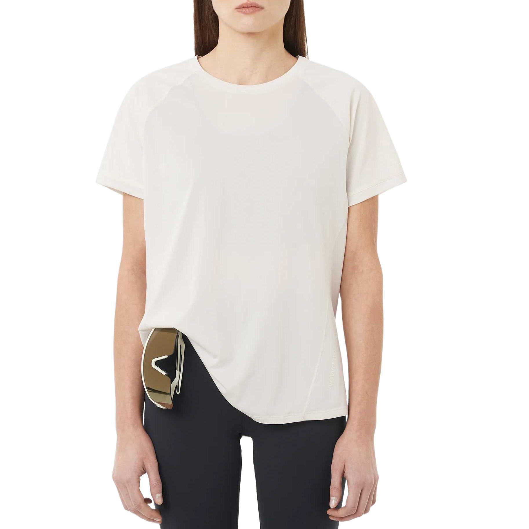 

SALOMON Контурная Модная Повседневная Футболка Реглан с Коротким Рукавом Женские Топы C26179 S