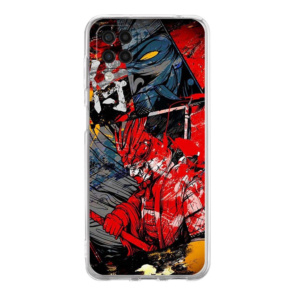 Case For Samsung Galaxy A13 A23 A33 A53 A73 5G A51 A71 A21S A12 A11 A31 A41 A01 A03s A52 A32 A22 Cover Japanese Bushido Samurai