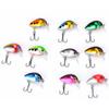 10PCS HENGJIA Fishing Baits Artificial Plastic Lures Lifelike Swimbait Fish Tackle Accessory