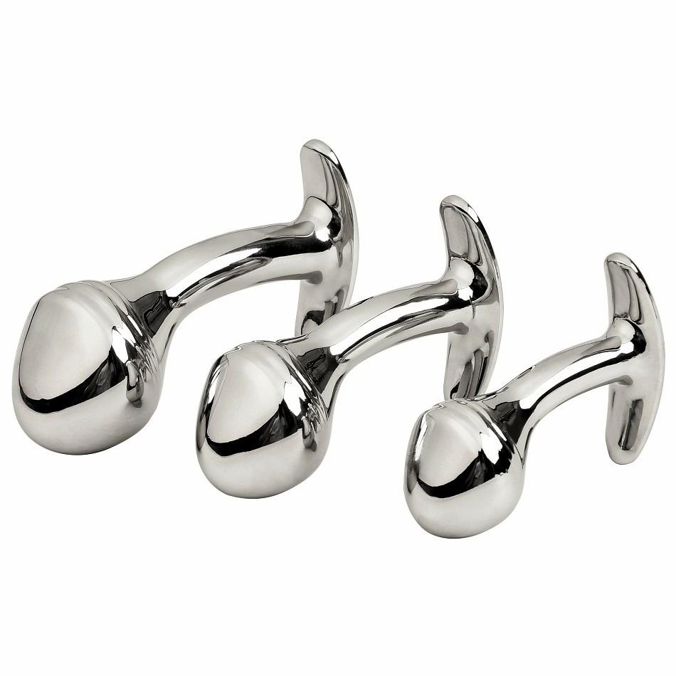 Anal Beads Butt Plug Set Fake Dildo Metal Anal Plug Wearable Insert Sex Toy For Male Female