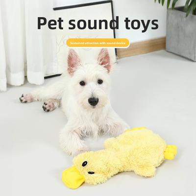 Hundespielzeug zum Ärgern von Hunden, Bissfest und Geräusche machend, Haustier Plüschtiere Haustier Enten, Plüschente, Eine großartige Möglichkeit, Langeweile zu vertreiben