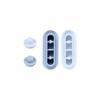 6/4/2pc Toilet Seat Bumper Toilet Noise Dampening Bumpers Toilet Seat Mute Replacement Cushioning Pad Gasket Bathroom Home Hotel