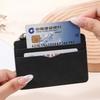 Multi-slot Small Mini Travel PU Leather Credit Card Holder Wallet Ultra-thin Business Id Card Cover Case for Men Women