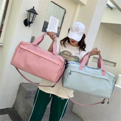 Dry and Wet Separation Yoga Bag Fashionable Simple Wind Fitness Bag Candy Color Fashion Handbag