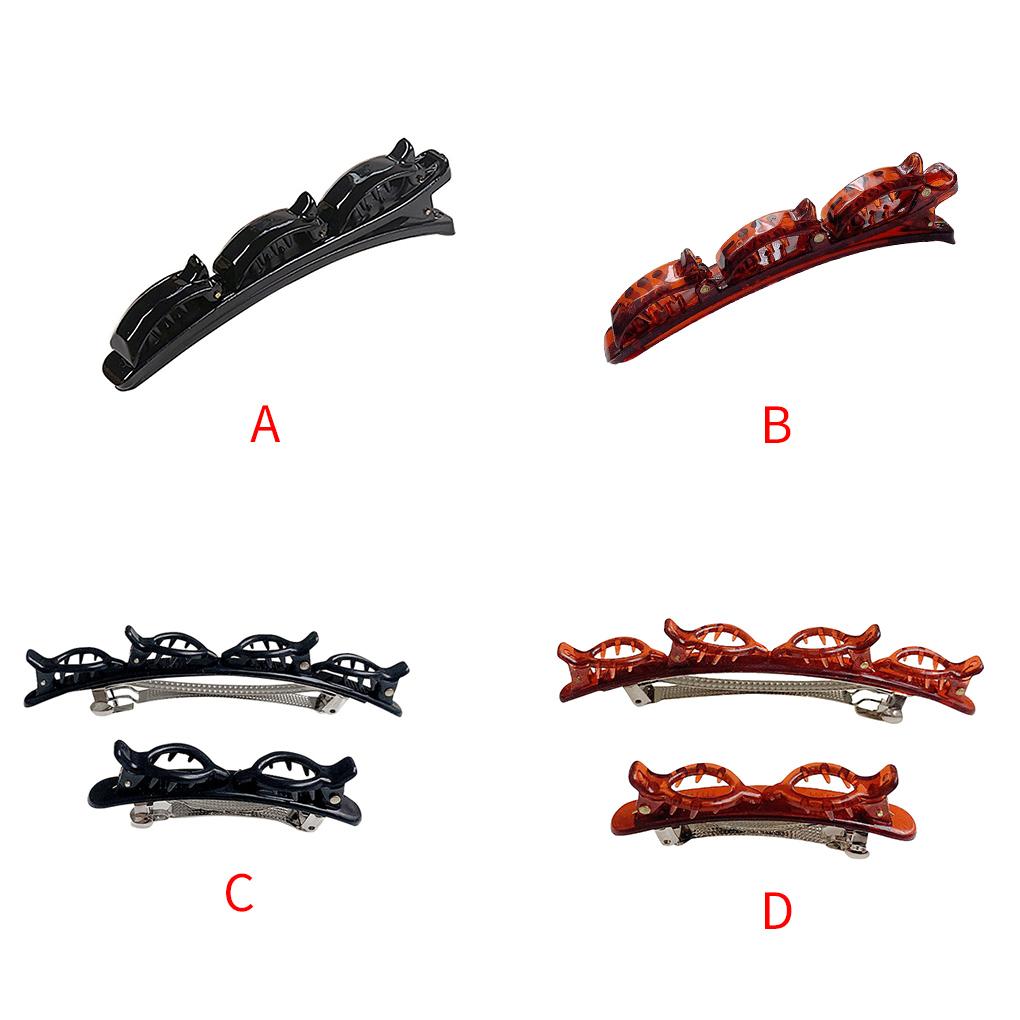 Black Braider Hair Clip Burst Pin Hairdo Bring Hair Hoop Multi\-storey Wisp Air Weave Head Hoop Styling Tool