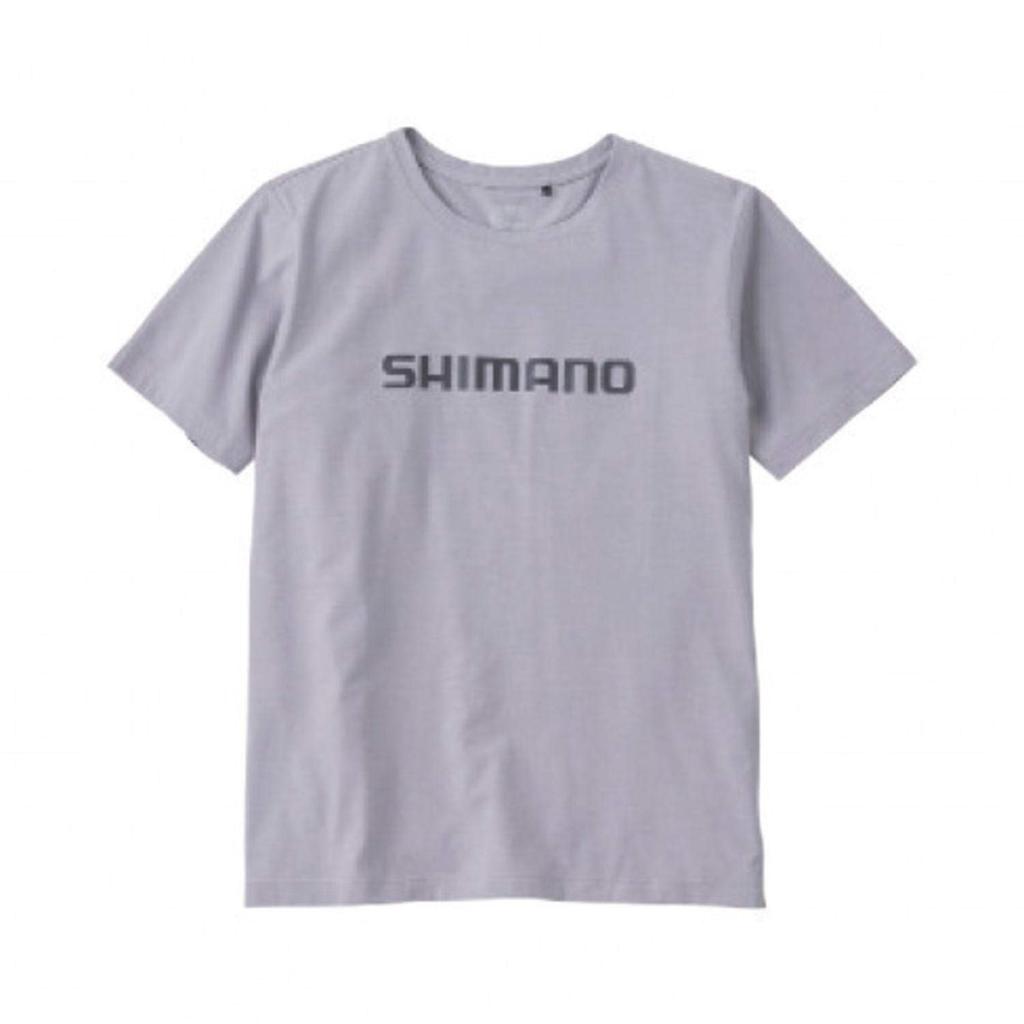 SHIMANO Fishing Wear Shirt Standard Heather Gray M T-Shirt (Short Sleeve) SH-096U