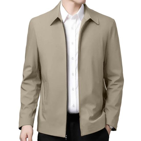 

Мужская деловая куртка Slim Fit Casual Coat Верхняя одежда M хаки
