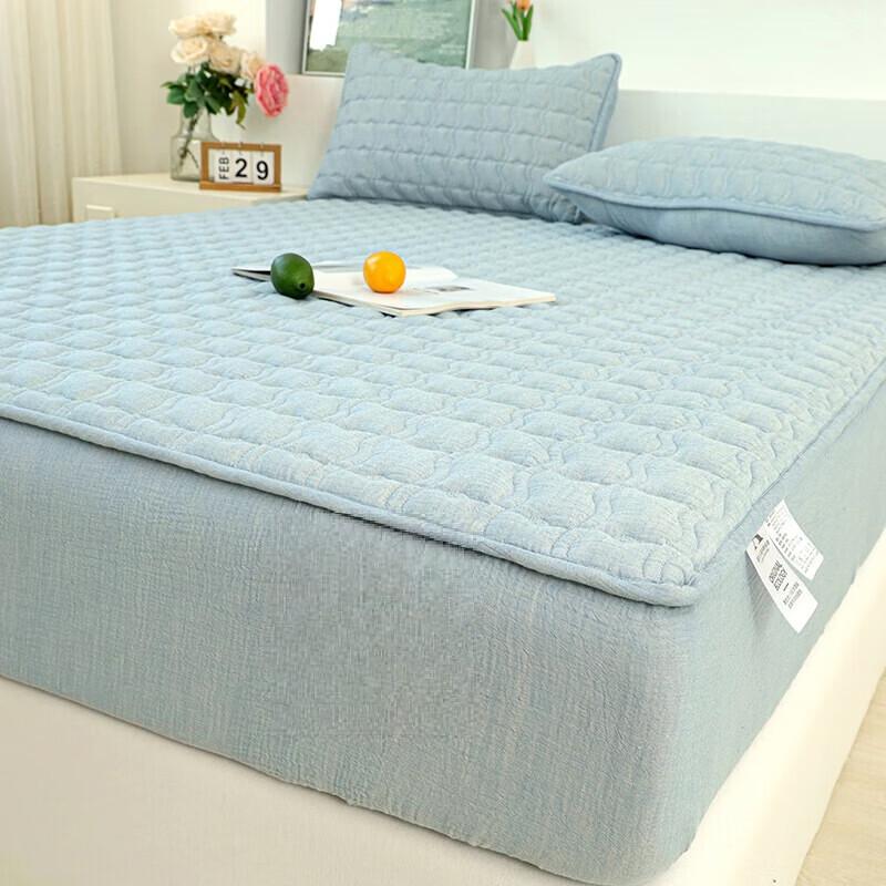 OEING Full Wrap Non-Slip Bed Skirt Mattress Protector