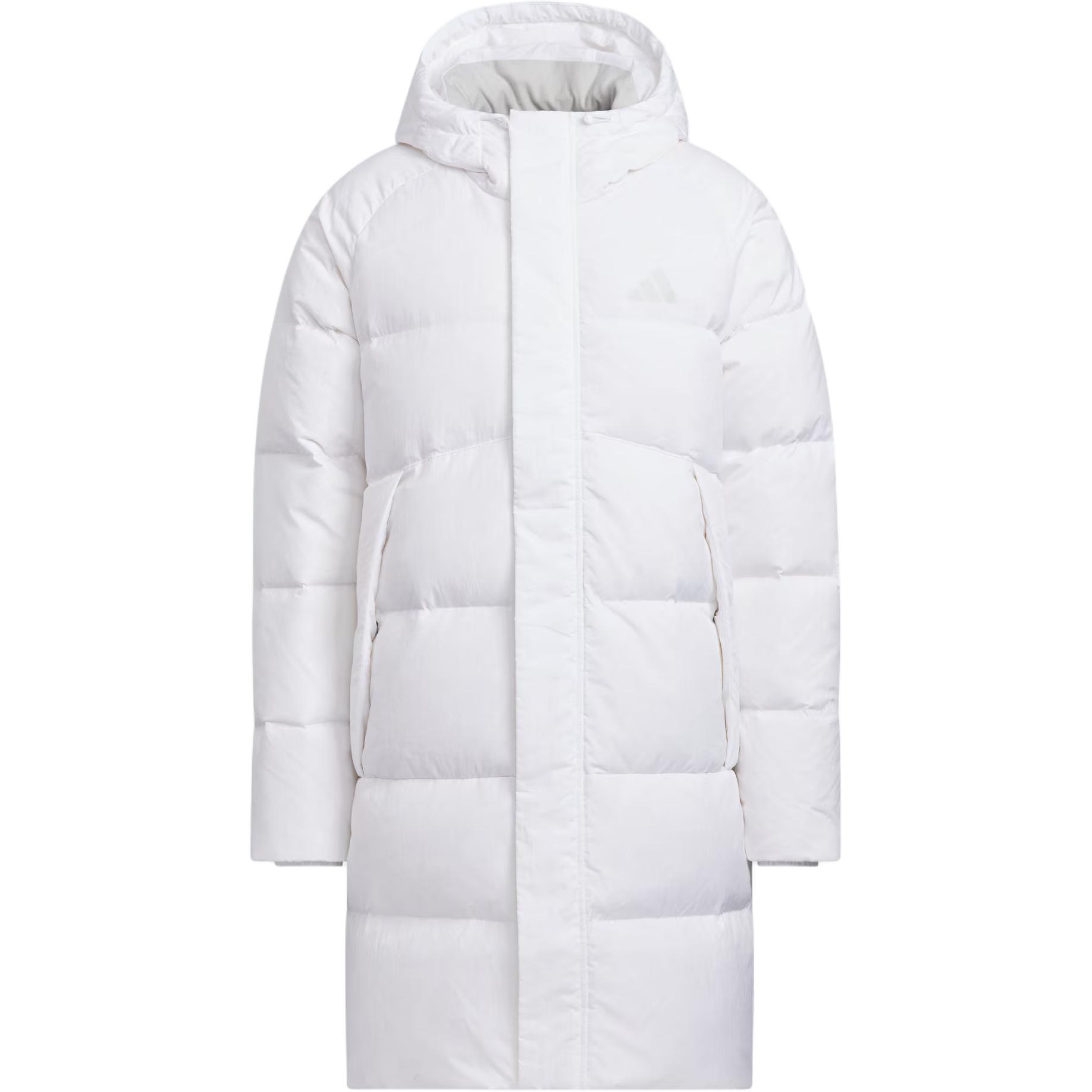 

Adidas Повседневная куртка средней длины с наполнителем 600 FP, теплая, на утином пуху, с длинными рукавами и капюшоном, мужская верхняя одежда KQ5515 3XL