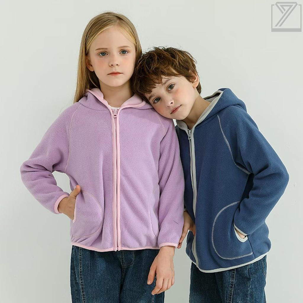 Kayiyasu Svrchní oblečení pro chlapce a nadýchané a perfektní do školy a velikosti Lehká dětská bunda, Dívky, Kabát, Jaro, Podzim, Zima, Mateřská škola, 100-150