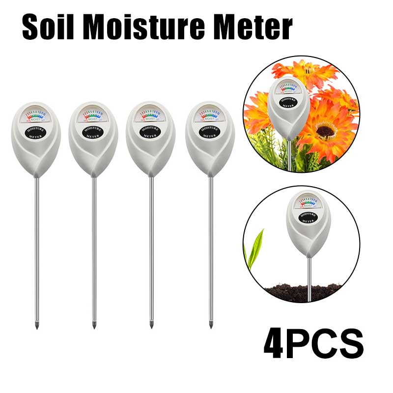 Soil Moisture Sensor Meter Detector Metal Probe Gardening Plant Flower Water Analyzer Test Instrument Hygrometer Tool