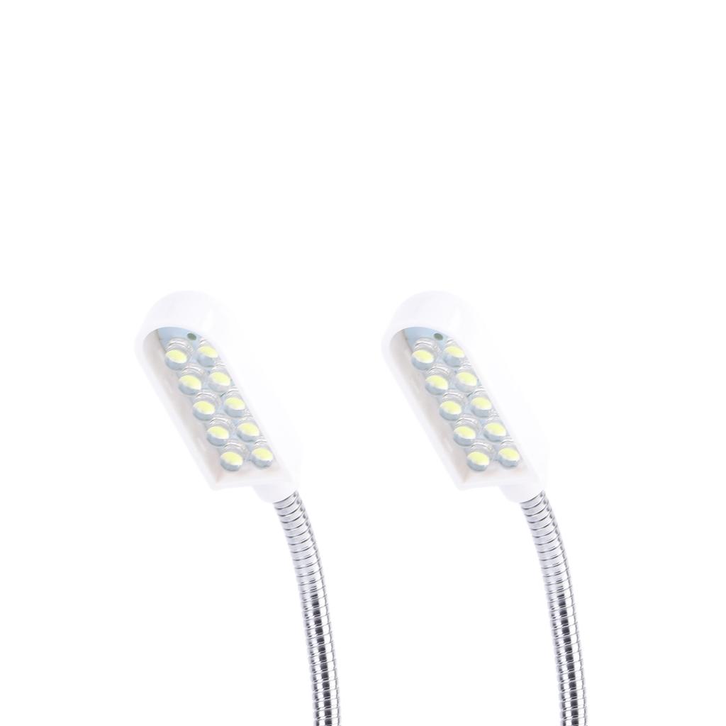 2pcs LED Sewing Machine Light Flexible Work Sewing Light with Magnetic Base