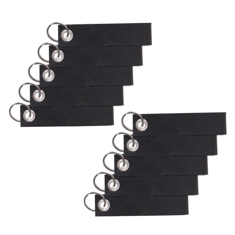 Personlig Färgglad Filt Nyckelring Kreativ DIY Inspiration Nyckelringar Tillbehör Mångsidig Filt Förnödenhet Nyckelring Berlock