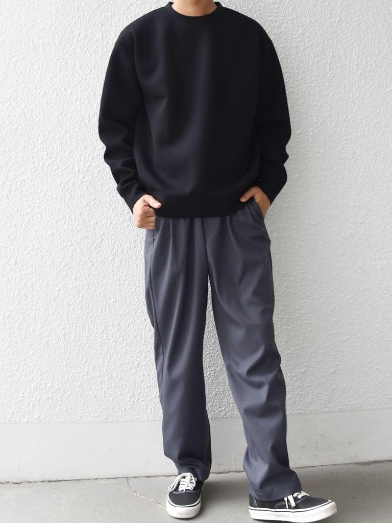 Versendet jedes Sweatshirt, Maschinenwaschbar, Kartonfarbe, Pullover mit Rundhalsausschnitt, Herren, Schwarz, Größe L (712040060)