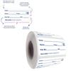 500 Pcs 1x2 Inch Dissolvable Food Labels on a Roll  Self Adhesive Kitchen Date Stickers for Food Containers  No Residue Canning Labels Dissolving in