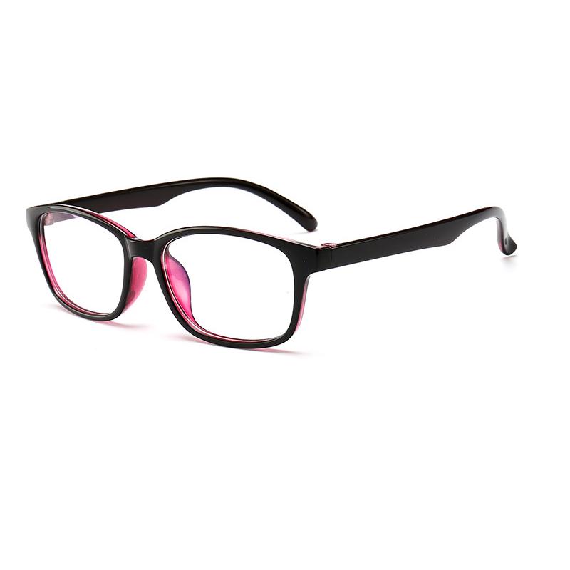 Vintage Style Refractive Myopia Prescription Lenses Eyeglasses Women's Men's Short-sight Eyewear Black Glasses Frame-1.0 -1.25 -1.50 -1.75 -2.0 -2.5