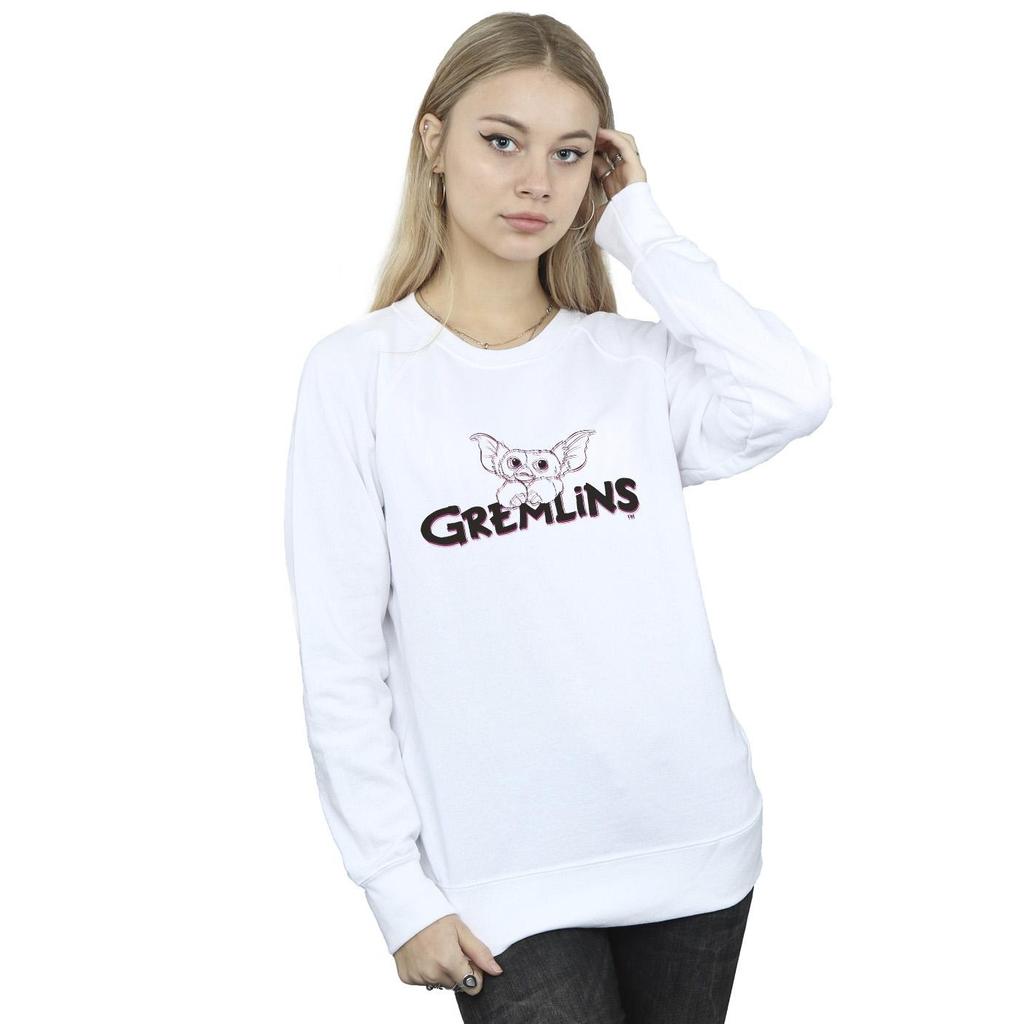 The Gremlins Womens/Ladies Logo Line Sweatshirt