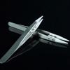 Steel Ceramic Stainless Pointed Tip Tweezer Heat Resistant Antistatic Antiacid