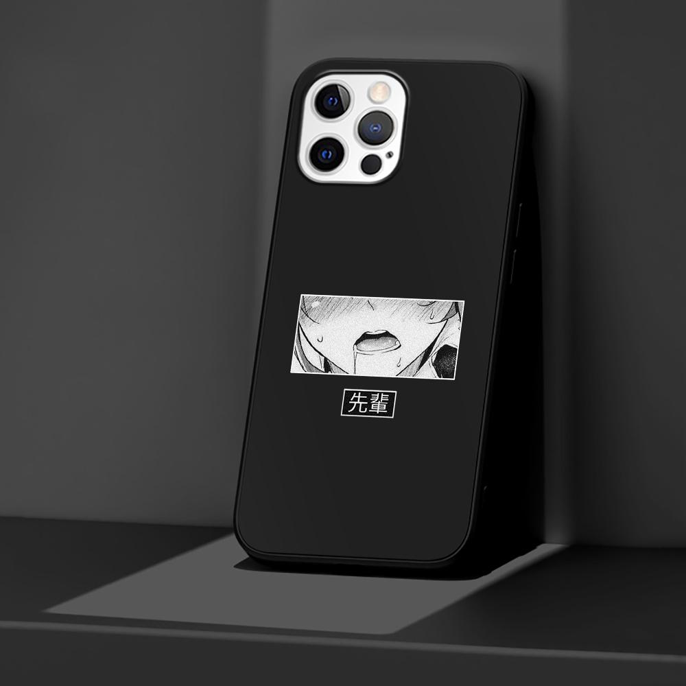 Phone Case for Apple iPhone 14 11 13 Pro Max 12 Mini XR 7 8 + SE 2020 XS 6 6s Plus 5 5s Japanese Cartoon Anime Girls Eyes Cover