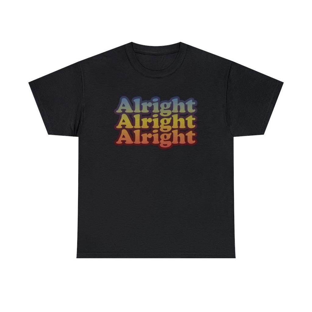 Vintage Retro 70's Alright - Classic Movie Quote T-Shirt